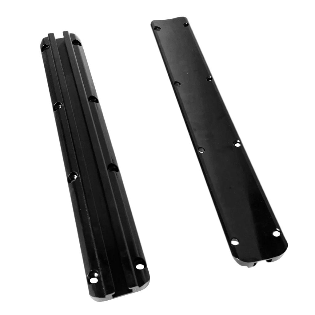 Fishing Rod Boat - Kajakrailrails Aluminium montagesysteem 11,8 inch kano-hardware