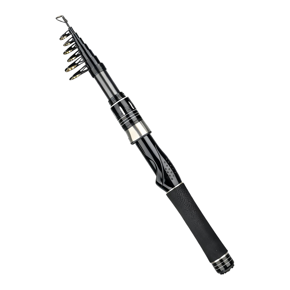 Fishing Rod Casting - Ultralichte telescopische carbon hengel met keramische