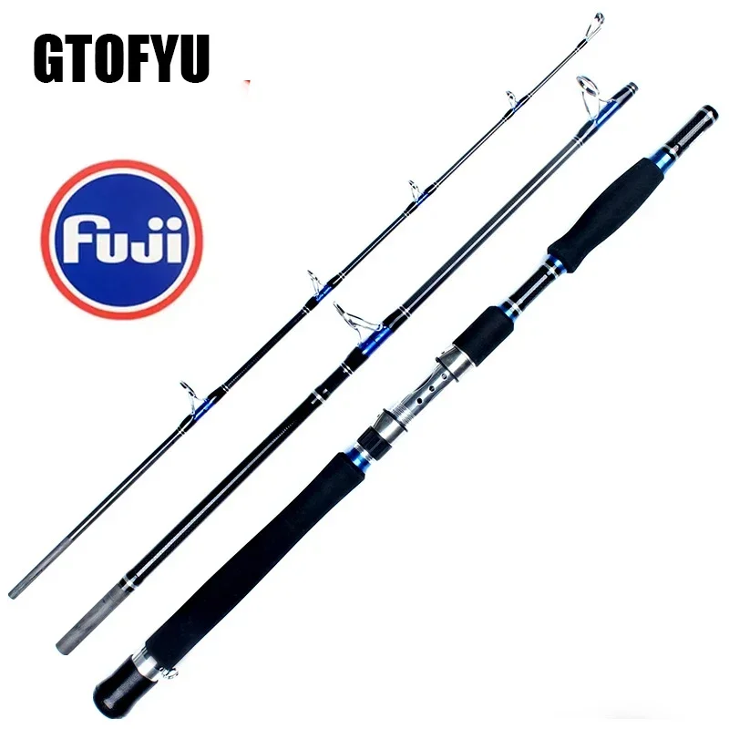 Fishing Rod Surf - Visserijhengel 1.8m 2.1m 3-delig Superhard Hengel