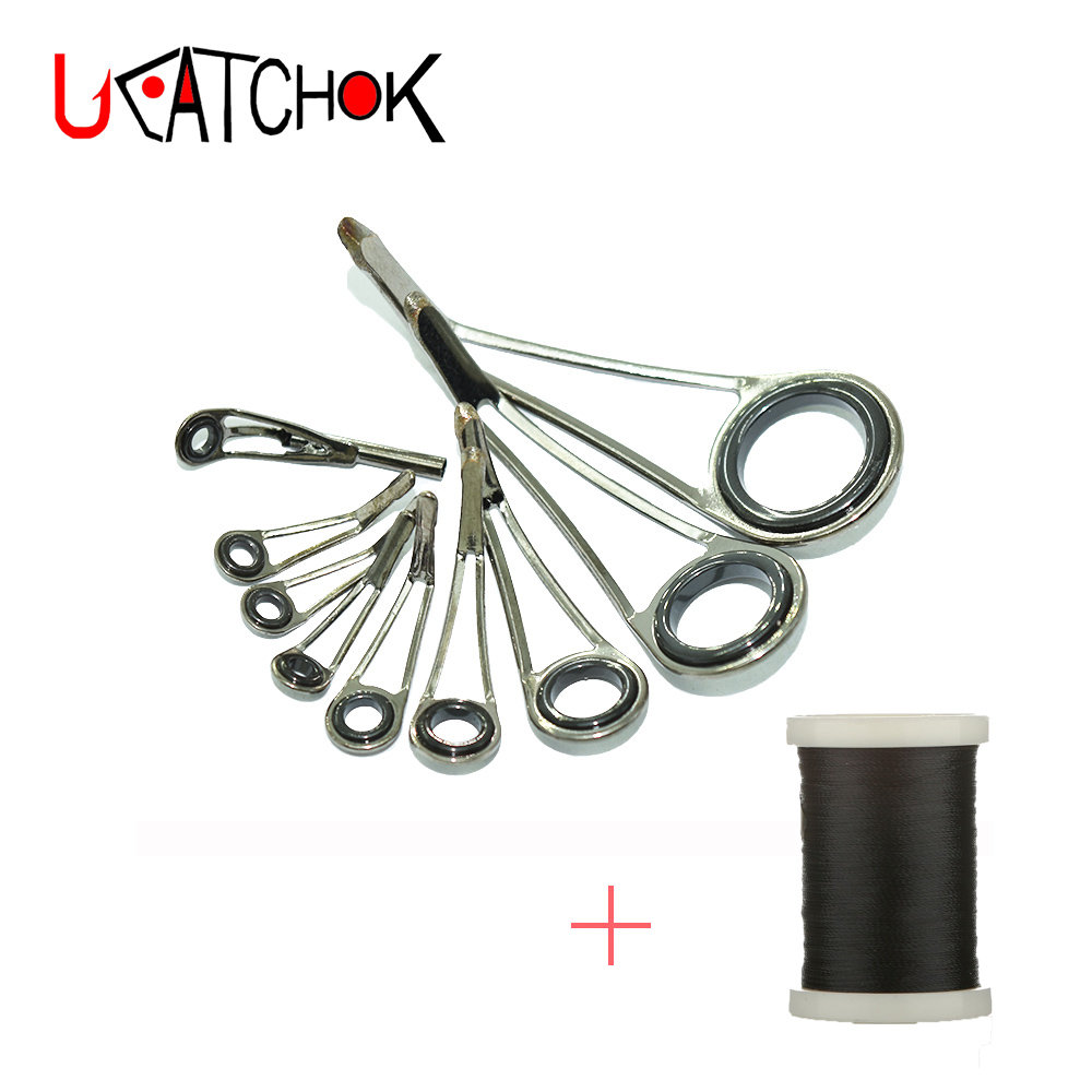 Fishing Rod Repair Kit - 9 stks/Kit Rock Forel Hengel Gidsen
