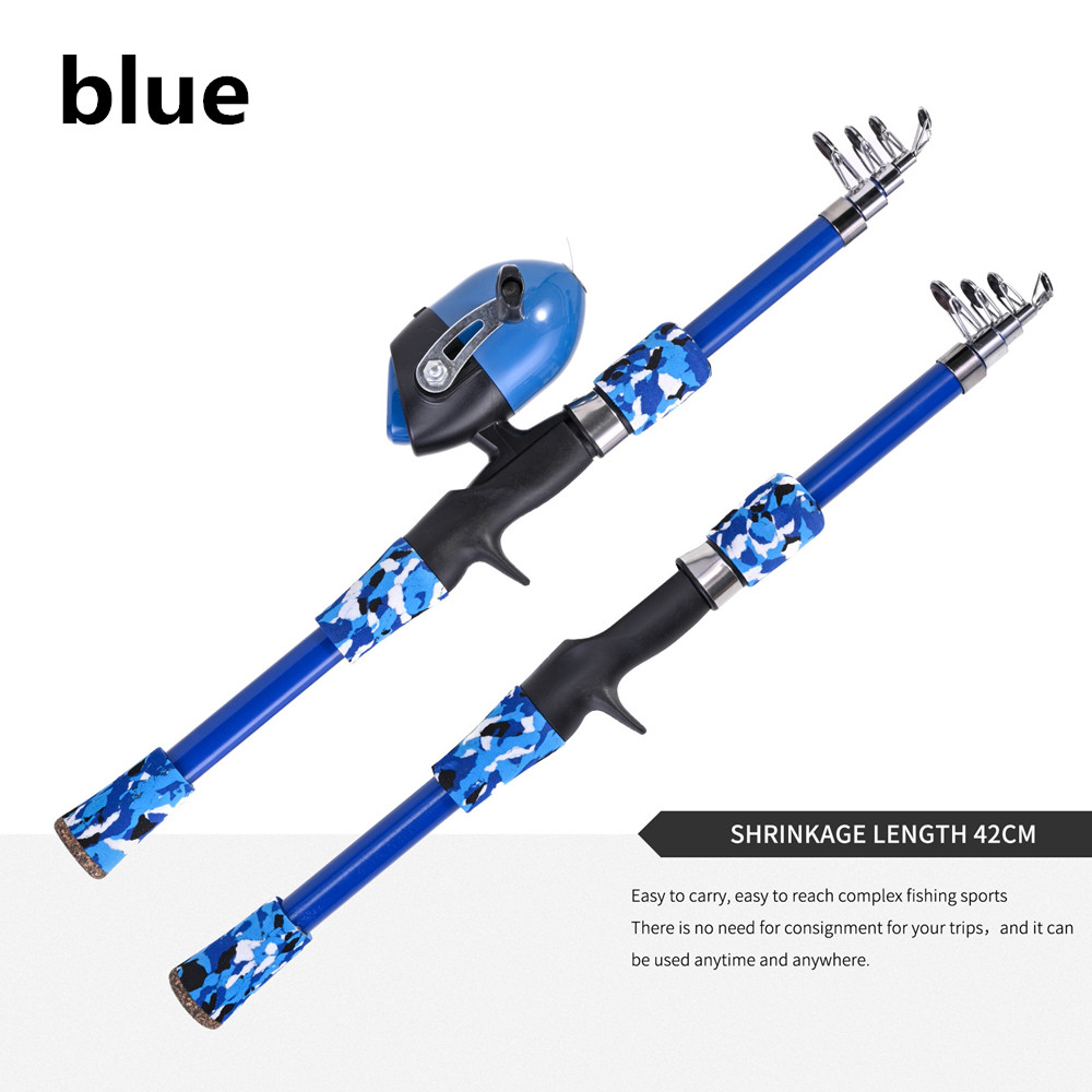 Draagbare telescopische camouf - Fishing Rod Fly recensie en prijs