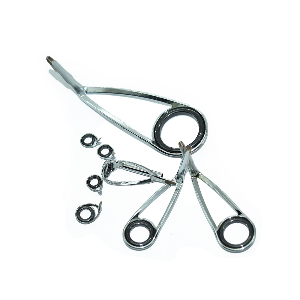 8 stks/Kit KLH Beugel Rvs Gids - Fishing Rod Repair Kit recensie en prijs