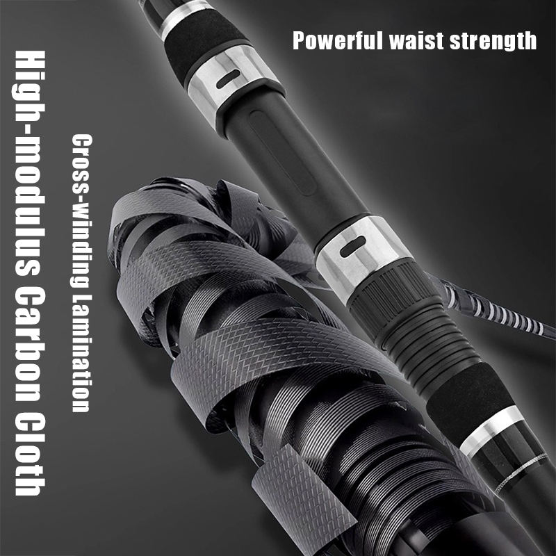 3.3M-3.9M Karperhengel 4-delig - Fishing Rod Surf recensie en prijs