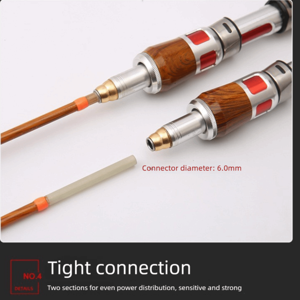 4-delige spinhengel, UL-power  - Fishing Rod Carbon Fiber recensie en prijs