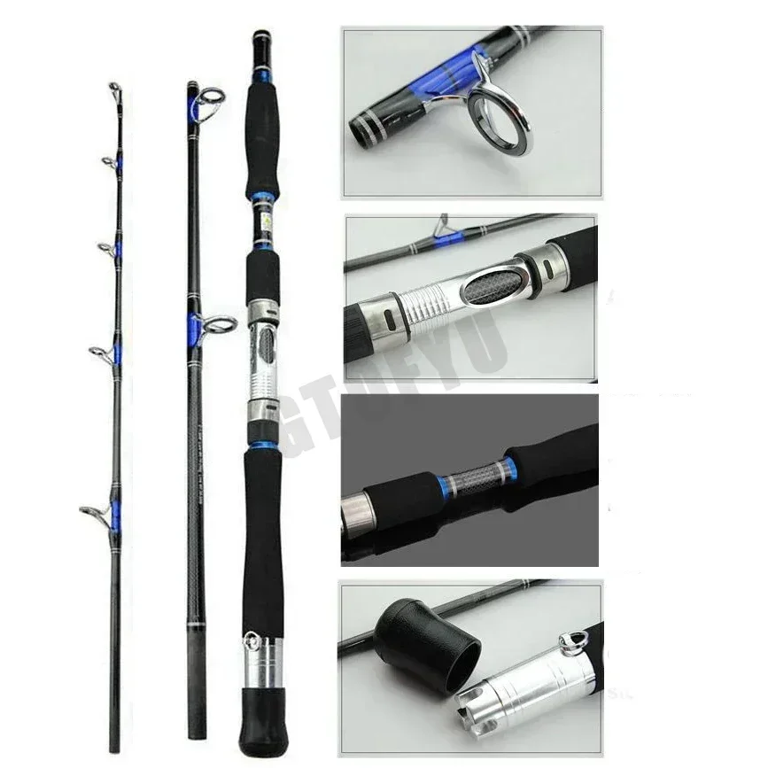 Visserijhengel 1.8m 2.1m 3-del - Fishing Rod Surf recensie en prijs