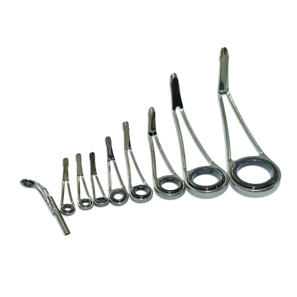 9 stks/Kit Rock Forel Hengel G - Fishing Rod Repair Kit recensie en prijs