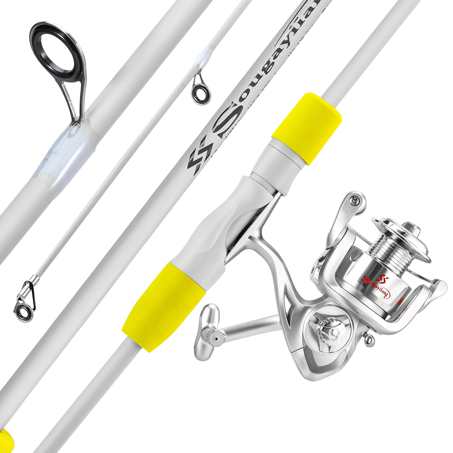 Sougayilang 2 sectie Spinning  - Fishing Rod Carbon Fiber recensie en prijs